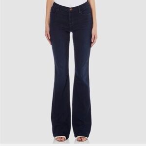 J Brand Dark Wash Flare Jeans Size 28 Cut # 2501 Style # 80010 DKV